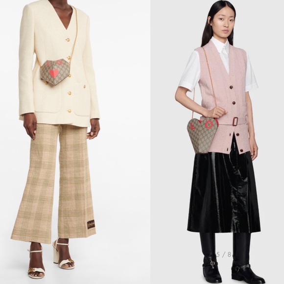 New 💕GUCCI VALENTINES DAY COLLECTION GG SUPREME love Bag ♥️SAINT VALENT… - Picture 4 of 14